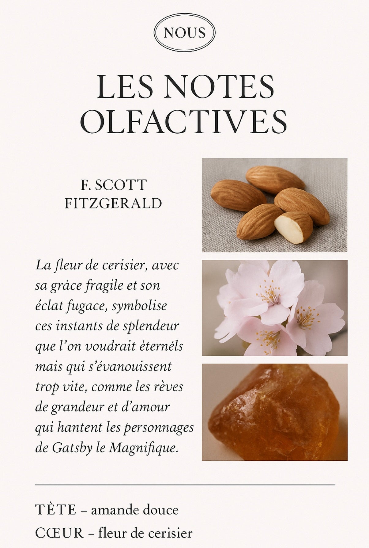 F. Scott Fitzgerald-Fleur de cerisier 180g